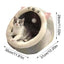 Cat Bed Warm Pet House Kitten Cave Cushion Cat House Round Cat Cushion Cat House 2 In 1 Warm Cats Basket Pet Sleep Bag
