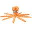 Squeaky Dog Toy Octopus Toy for Aggressive Chewers Tough No Stuffing Plush Crinkle Interactive Pet Toys for Puppy and Large Dogs
