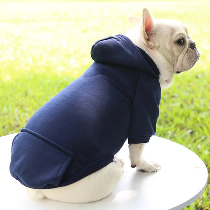 Winter Dog Clothes for Chihuahua Male Christmas Dog Sweatshirt for Bulldog  Hoodie for Large Dogs Pug Dog Accessories Yorkshire