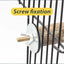 Pepper Wood Parrot Stand Pole Double Layer Toy for Bird Tiger Skin Claw Grinding Beak Grinding Stand Pole Bird Cage Accessories