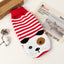 Luxury Designer Clothes for Dogs Cartoon Animal High Collar Winter Chihuahua Clothing Pet Keep Warm Winter Christmas Cat Sweater