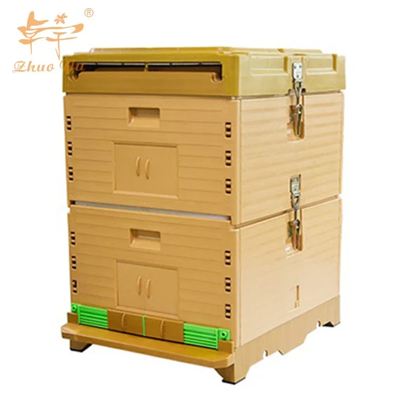 3 Layer or 2 Layer 10 Frame Langstroth Insulated Plastic Beehive Bee Hives