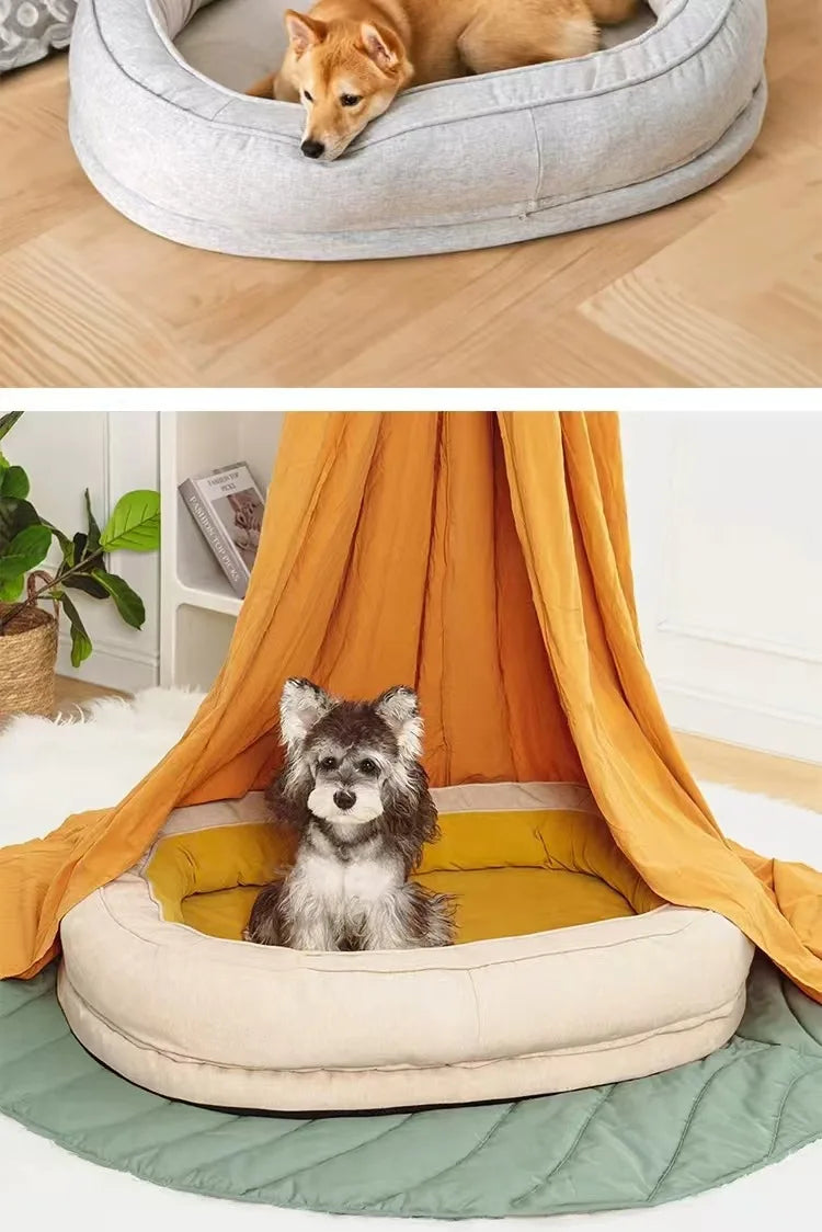 Shiba Inu special kennel, fully removable and washable, German Shepherd Bianmu Golden Retriever high-end thickened and advanced