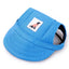Adjustable Baseball Cap with Ear Holes for Large Medium and Small Dogs Summer Dog Cap Puppy Sun Hat Outdoor Hiking Pet Products