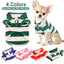 Stripe Dog Shirt Breathable Polo Shirts Summer Dog Clothes for Small Medium Dogs Cat Girl Boy Puppy Chihuahua Yorkie Pet Apparel