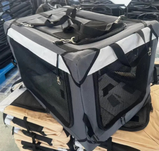 Car travel pet box tent out portable cage pet folding cage pet bag kennel outdoor travel cage