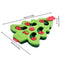 Dog Food Puzzle Food Treat Feeding Toy Christmas Tree Shaped Slow Feeder Interactive Dog Treat Puzzle Toys Practical And Safe