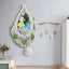 Macrame Toy Hammock Mesh Hammock Plush Toy Organizer Space-Saving Corner Plushies Net Cute Plushie Stuff Animal Holder For Kids