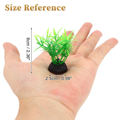 UXCELL Aquarium Artificial Plants Underwater Grass Fish Tank Accessories for Aquarium Simulation Decoration Plastic Ornament