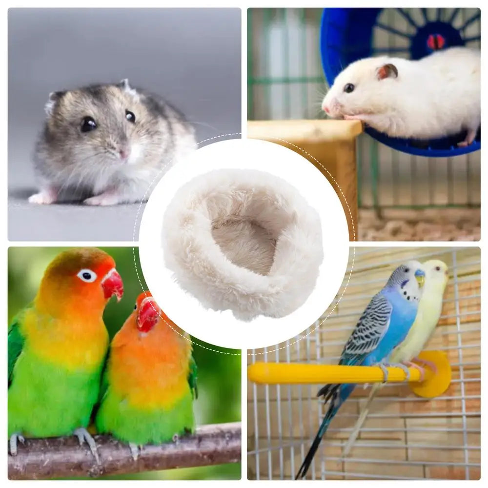 Hamster Houses And Hideouts Christmas Hamster Guinea Pig Hideouts Winter Sleeping House Washable And Removable Cute Hamster