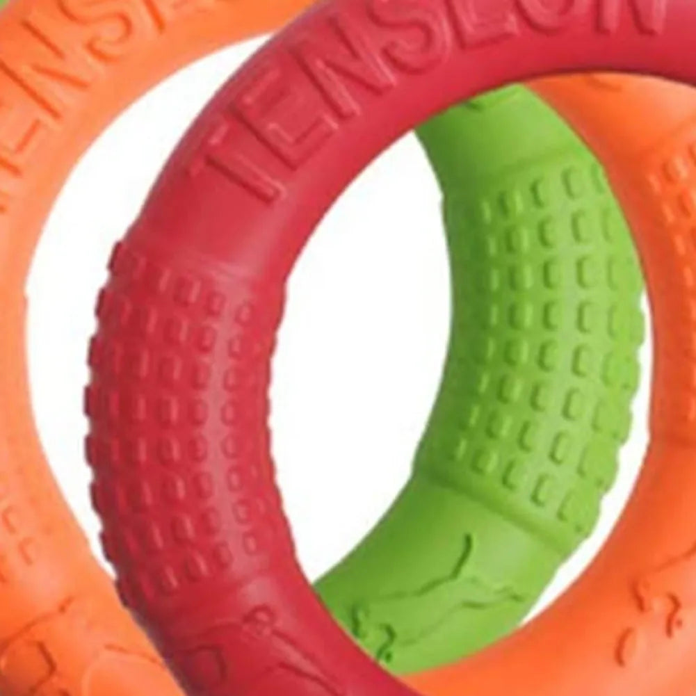 Floating Water Dog Toy Training Ring for Pets Interactive Puller Chew Resistant Perfect for Small Dogs Enhances Agility & Fun