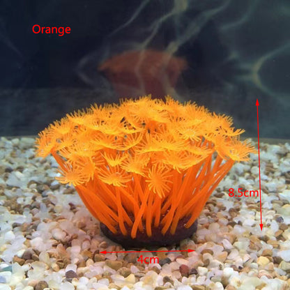 Artificial Underwater Coral  Aquarium Fish Tank Simulation Decoration Aquarium Backgrounds Plants Water Grass Accessories Home
