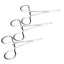 Pet Hemostatic Hair Clipper Tweezer Scissors Dog Clamp Ear Supplies Ear Fur Trimming Scissor Dog Stainless Steel  Grooming Tools