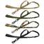 Durable Tactical Dog Collar Military Bungee Leash Set Nylon Walking Training Pet Collar for Medium Large Dogs German Shepard