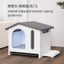 Dog Kennel Indoor and Outdoor Ventilation and Breathable Easy To Install Easy To Clean Thickened Not Deformed Luxury Pet Villa