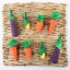 Natural Straw Rope Carrot Hamster Molar Chew toy Small Pets Toys For Hamster Rabbit Grinding Groducts Gnaw Toy Supplies