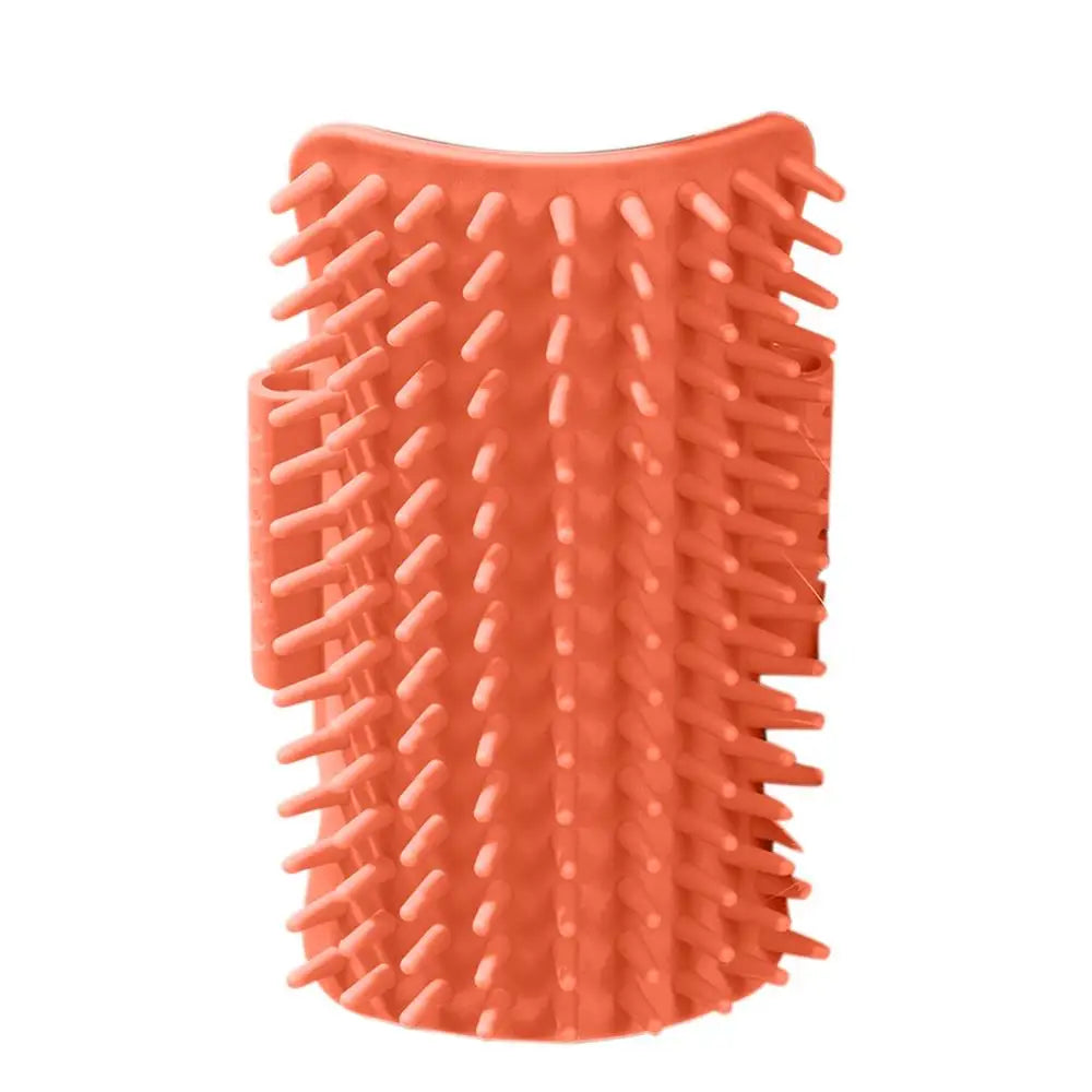 Cat Self Groomer High Elasticity Self Cleaning Tickling Comb Pet Brush Pet Hair Cleaner Brush With Round-Head Comb Teeth For