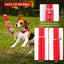 Dog Extendable Teaser Wand Interactive Flirt Pole Fun Toys With Nylon Rope & Plush Lure Toy Puppy Wand Rope For Training