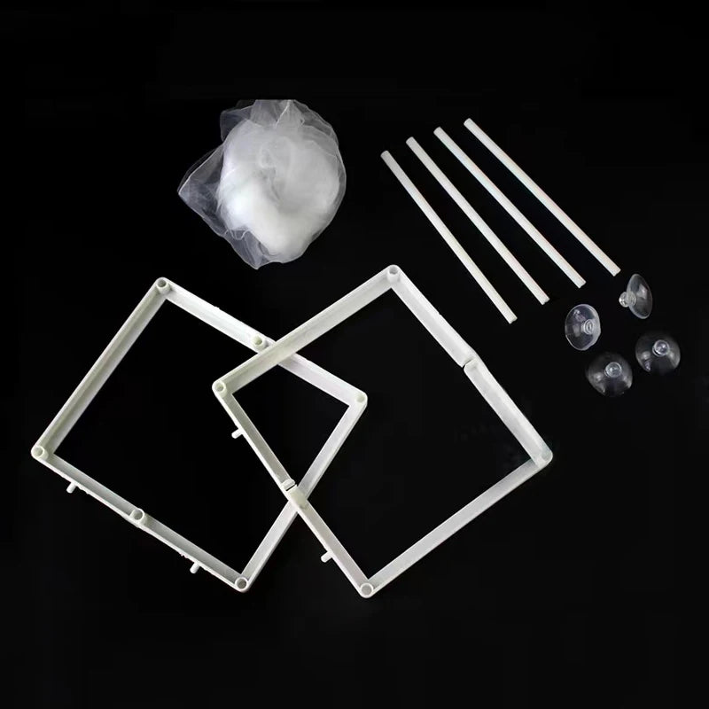 Dense Aquarium Fish Breeding Isolation Box Fish Tank Aquarium Breeder Hatching Incubator Fish Tanks Isolator Accessories Plastic