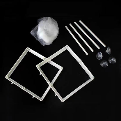 Dense Aquarium Fish Breeding Isolation Box Fish Tank Aquarium Breeder Hatching Incubator Fish Tanks Isolator Accessories Plastic