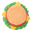 Dog Plush Toy Fast Food Pet Toys Plush Filled Burger Squeaking Dog Toys Fleece Squeak Toys