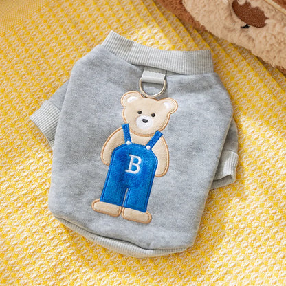 Winter Clothes for Dogs Pet Warm Dog Hoodies Letter Pullover Dog Coat New Cat Clothing Chihuahua French Bulldog Puppy Sweatshirt