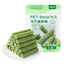 Cat Grass Teething Stick Cat Grass Sticks Pet Snacks Natural Grass Molar Rod Cat Chew Stick Teeth Cleaner Teeth Caring