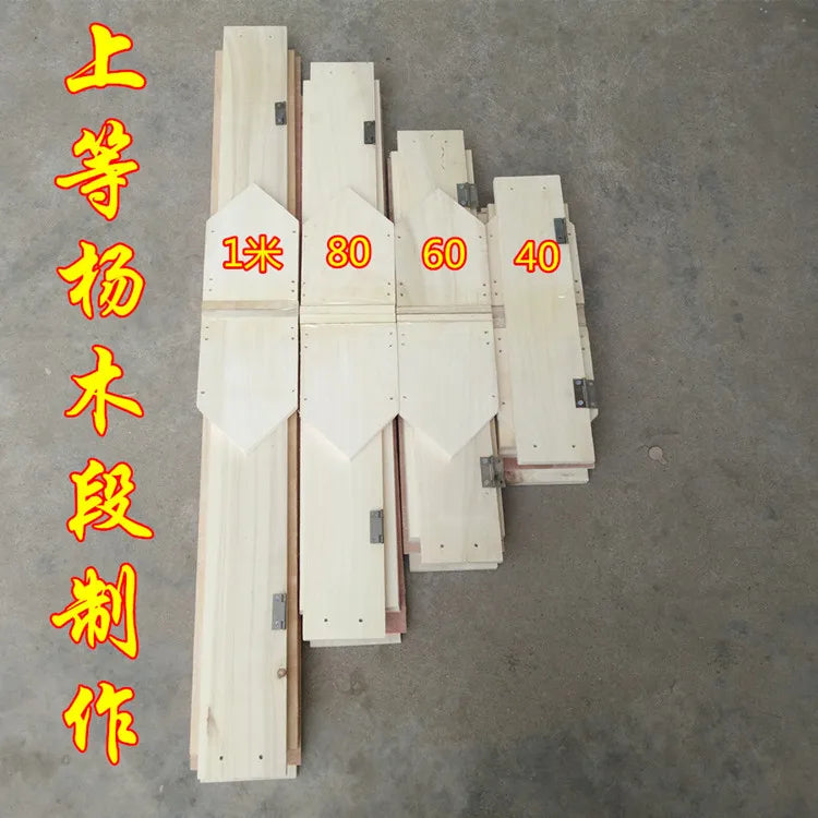 Pigeon Trough Feed Trough Carrier Pigeon Solid Wood Trough Anti-scattering with Cover Trough Pigeon Supplies