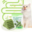 Cat Grass Teething Stick Cat Grass Sticks Pet Snacks Natural Grass Molar Rod Cat Chew Stick Teeth Cleaner Teeth Caring