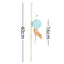 Cat Toy Cat Teaser Sticks Wooden Pole Tease Cat Stick Mouse Bell Tease Cat Stick Cat Self Hi Interactive Cat Toy