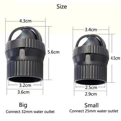 360° Rotation Aquarium Fish Tank Wave Maker Rotary Pump Head Tool Automatic Rotating Wave Making For Water Pumps Accessories
