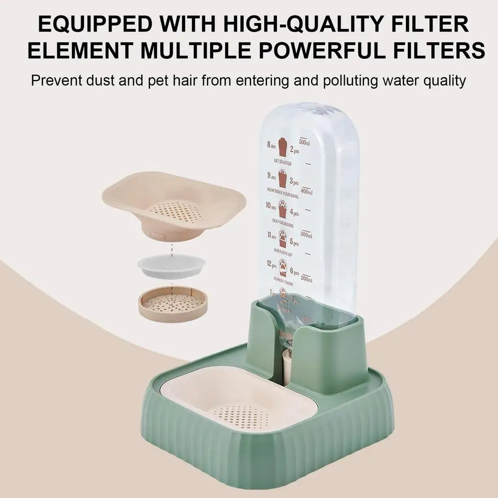 Cat Water Fountain Snails Automatic Cat Water Bowl For Pets Water Dispenser With Filter Large Drinking Bowl Cat Product