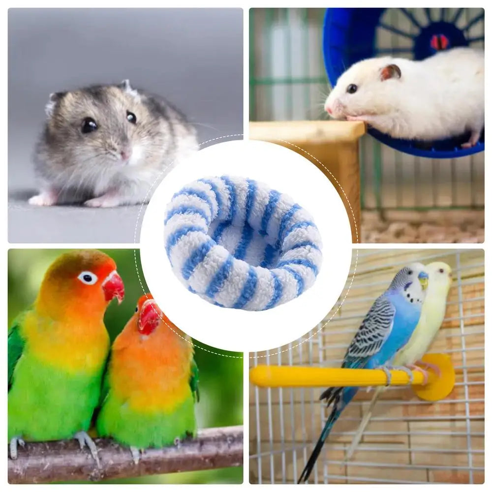 Hamster Houses And Hideouts Christmas Hamster Guinea Pig Hideouts Winter Sleeping House Washable And Removable Cute Hamster