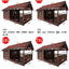 Outdoor Dog House Solid Wood Waterproof Large Dog Golden Retriever Kennel Rainproof Kennel Pet Villa Summer Outdoor Dog House
