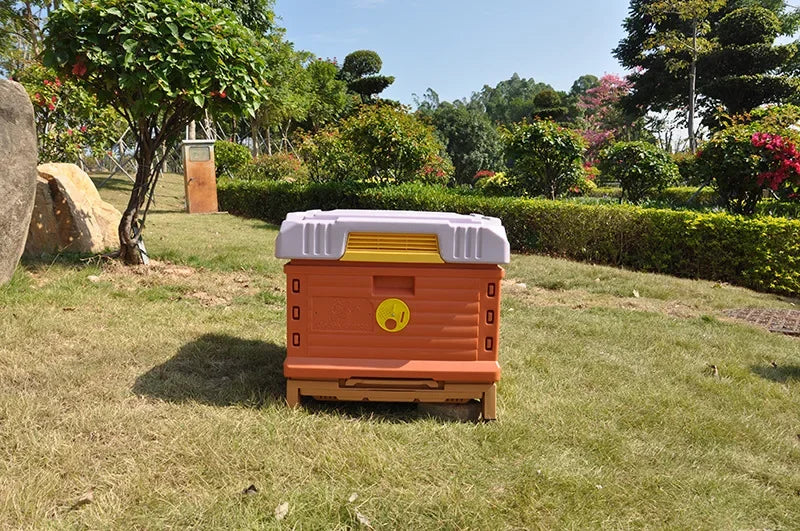 Hot Sale Thermo Insulated Beehive HDPE One-Layer Langstroth Plastic Bee Hive for Beekeeper