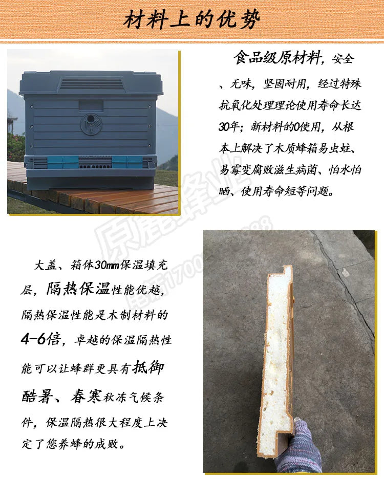 Plastic beehive