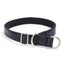 Slip Collar PU Leather Dog Choke Collar for Dog Training- No Pull Martingale Dog Collar for Small Medium Large Dogs Greyhound