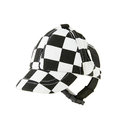 Sport Dog Baseball Cap Dog Sun Hat Pet Peaked Cap with Ear Holes Adjustable Puppy Cat Hat Outdoor Pet Outfit Small Large Dog Cap