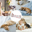 Cat Play Tunnel Folding Interactive Bunny Tent Tunnel Foldable Cat Tent Tubes Portable Indoor Outdoor Kennel Cat Tunnel Tube Toy