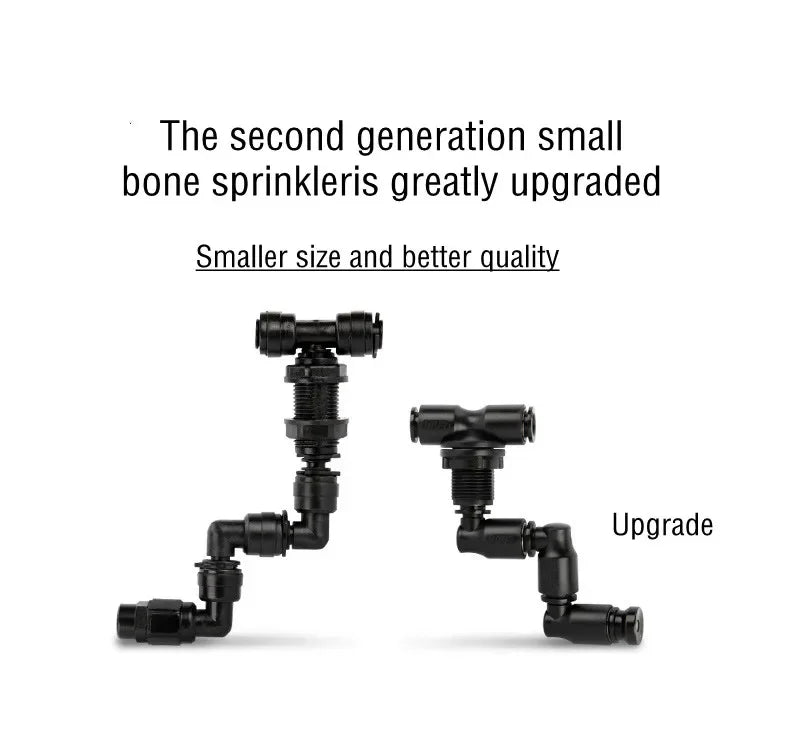 MIUS 2 Generation Reptiles Fogger Humidifier D Series Rainforest Spraying System Kits High Pressure Silent Pump Fog Machine