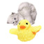Interactive Cat Toys Flapping Duck Rechargeable Quack Chirping Beating Wings Vibrating Bird Toy Cat Teaser Toy For Cat Dog