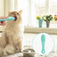 Cat Chin Brush Soft Chin Scrubber Soft Silicone Grooming Chin Scrubber Non-Slip Multifunctional Finger Pet Supplies