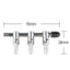 Aquarium 1-8 Way Air Splitter Valve Fish Tank Air Pump Flow Splitter Distributor Pump Valve Tap Lever Control Switch Valve