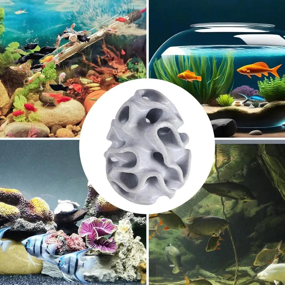 Shrimp Hides For Aquarium Shrimp Fish Tank Hide Cave For Small Fish Porous Stable Aquarium Hideouts Cave For Betta Fish Tank