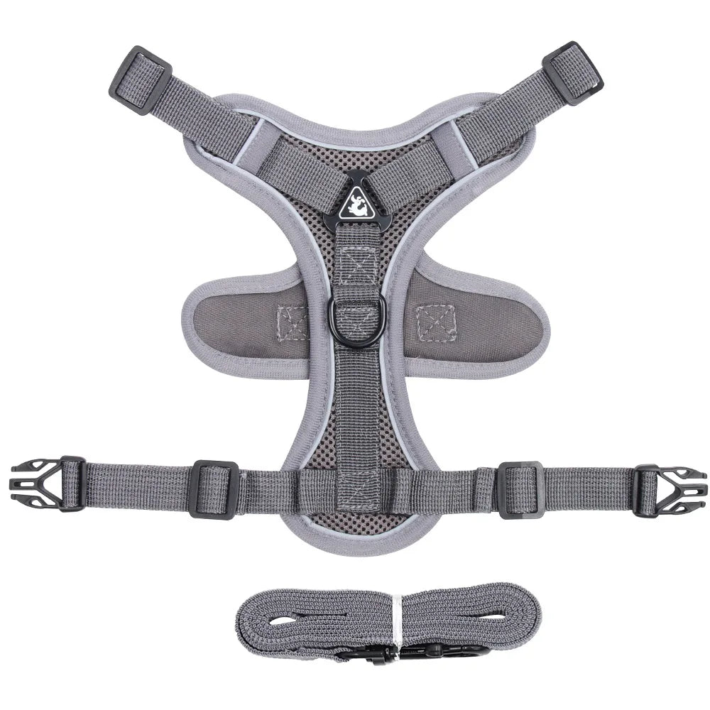 Dog Harness for Big Dog Vest Fashion Chest Strap Reflective and Breathable Cat Walking Rope Dog Rope Cat Harness