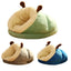 Cat Sleeping Bag Thickened Pet Sleeping Bag Winter Kitten House Multipurpos Warm Cave Nest Soft Indoor Cat Puppy House Cages