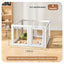 UXPET excellent small pie, transparent dog fence acrylic kennel pet indoor fence rabbit small dog cage