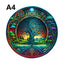 Top Quality 3D Jigsaw Wooden Puzzles Fish Bird Animal Shape Card Adults Kid Toys Gifts Family Puzzle Game Home Decoration ﻿
