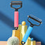 Dog Brush For Long Haired Dogs Pet Grooming Brush Double Sided Shedding Ergonomic Dematting Undercoat Rake Dog Brush Cat Brush