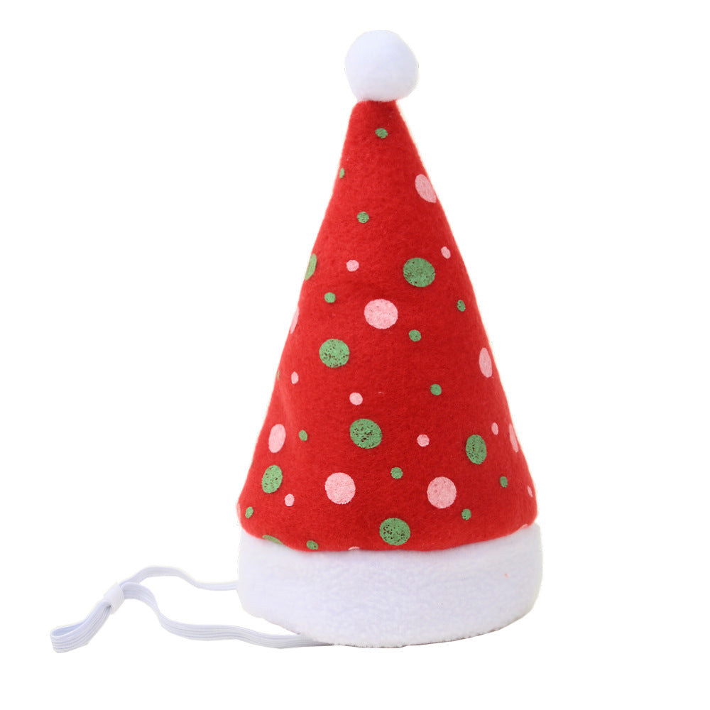 Pet Cat Dog Christmas Hat Cap Puppy Dog Accessories for Small Dogs Dog Costume Dog Hats for Cats Dog Costumes Pet Supplies